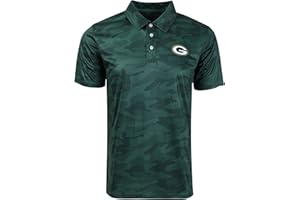 foco Men's NFL Team Logo Polo Short Sleeve Polyester Shirt