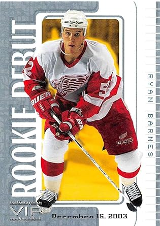 Amazon Com 2003 04 In The Game Vip Rookie Debut 86 Ryan Barnes
