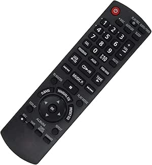Remote Control For Panasonic SC-HC35 SA-AKX73P SC-AKX14 SC-HC25P-K Audio System