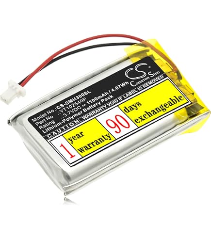 Amazon.com: XSPLENDOR 1100mAh YT102540P Battery for Sena 30K SP46
