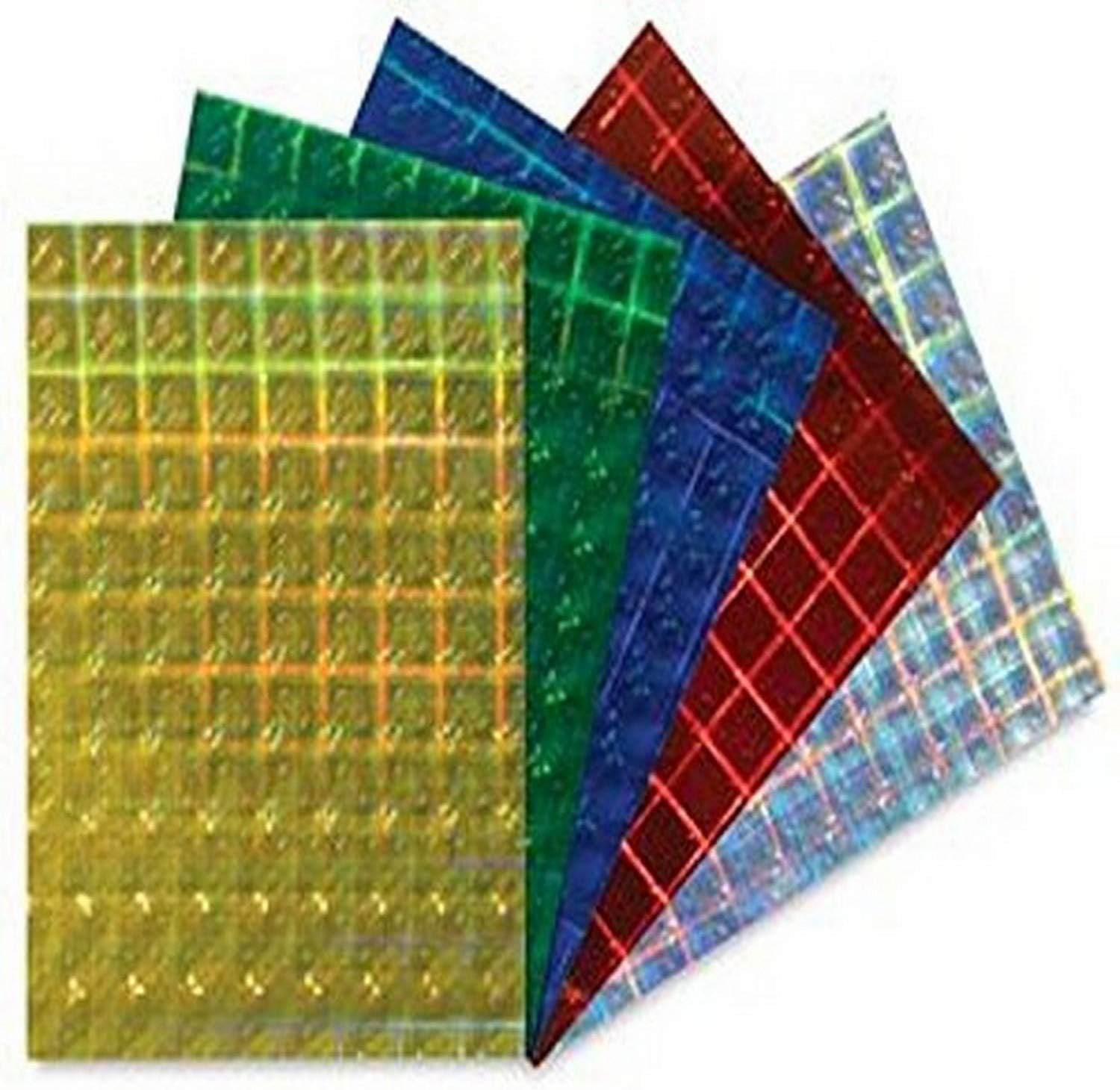 Hygloss Products, Inc 5pk Products Holographic Card Stock