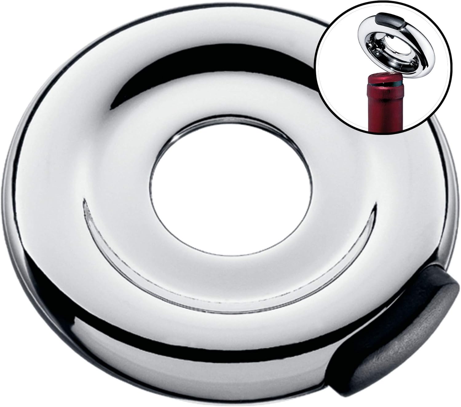 WMF Vino Folienschneider 6,5 cm, Metallguss, Kapselschneider für Weinflaschen, Weinschneider, Weinzubehör