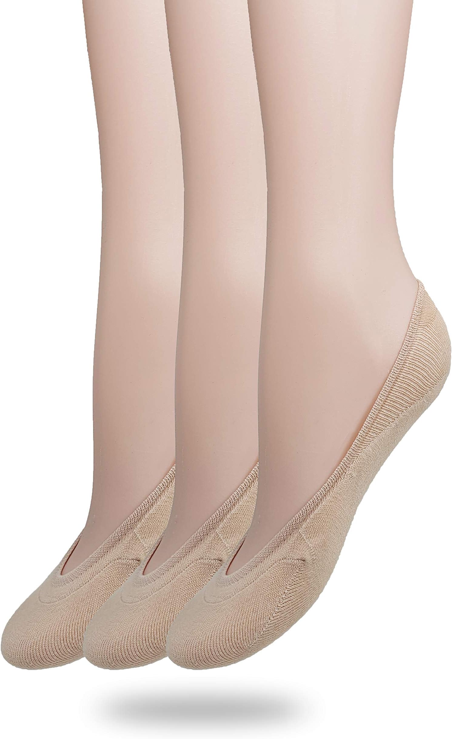 Women's Low Cut No Show Socks Hidden Invisible 3 to 8 Pairs