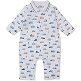 Kissy Kissy Baby Boys Infant Stop And Go Traffic Print Playsuit