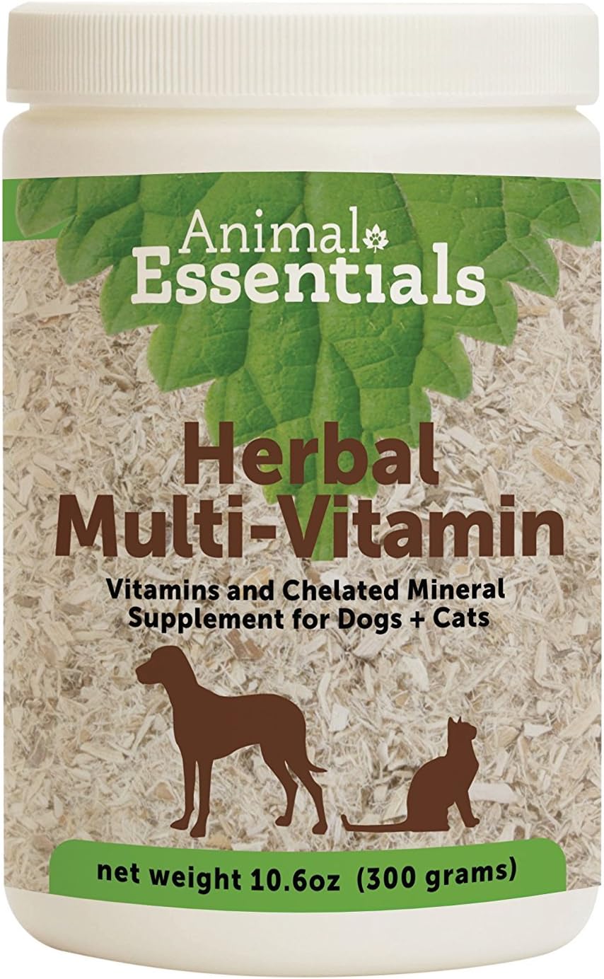 Animal Essentials Herbal Green Alternative Dog and Cat Supplement 10.6 Ounce Jar: Sports & Outdoors