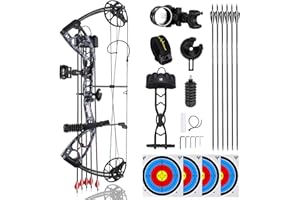 Lanneret P10 Compound Bow and Archery Sets，0-70 lbs.