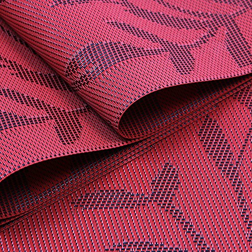 5 HEBE+Placemats+Heat+Resistant+Resistant+Washable