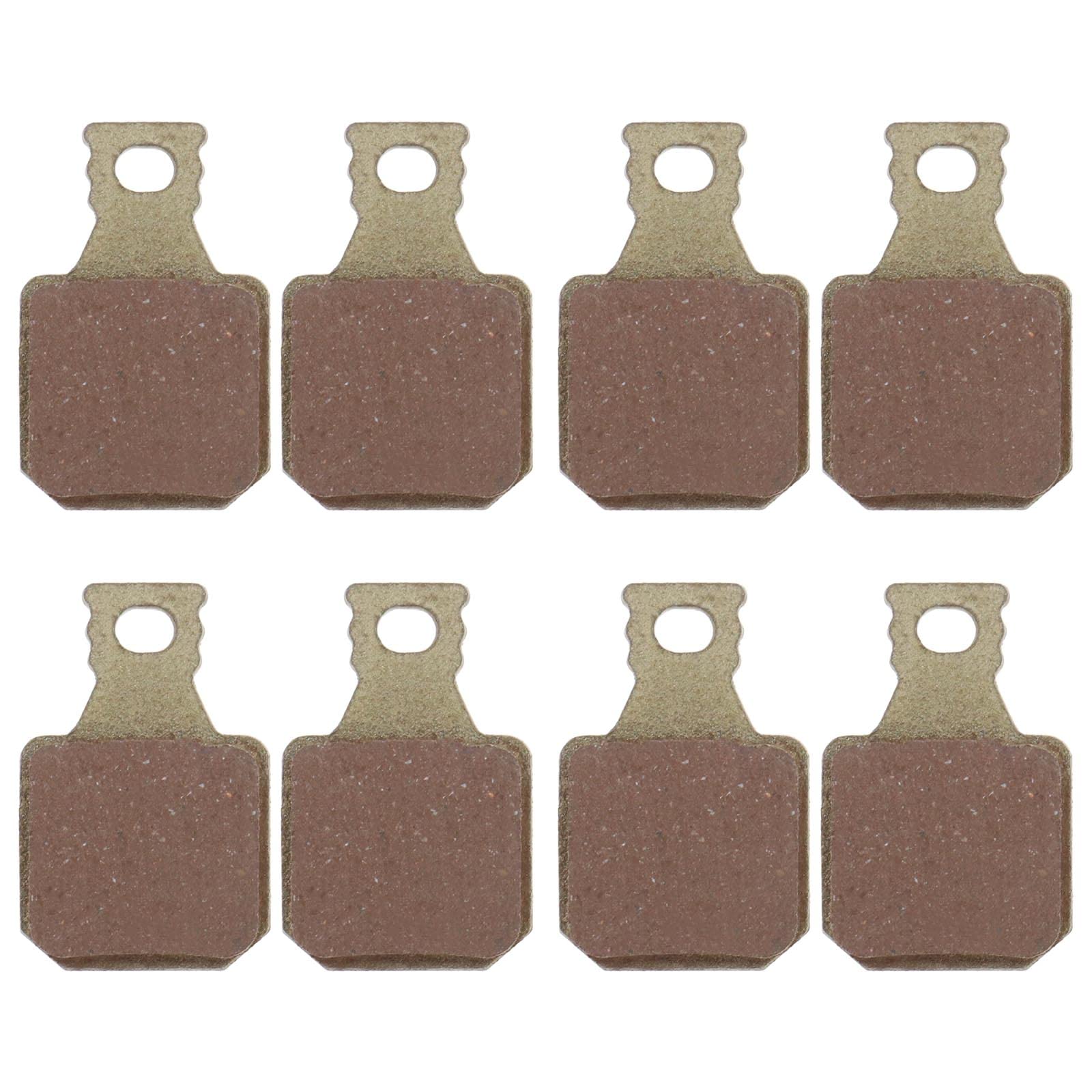 Be In Your Mind 4 Pairs Bicycle Disc Brake Pads Compatible with Magura MT5 MT5E MT7 MT Trail Type 8.1 SH901 M5 M7 Disc Brakes Sintered Metal Cycling Components