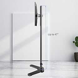 Single Monitor Mount, Extra Long Monitor Stand, 47