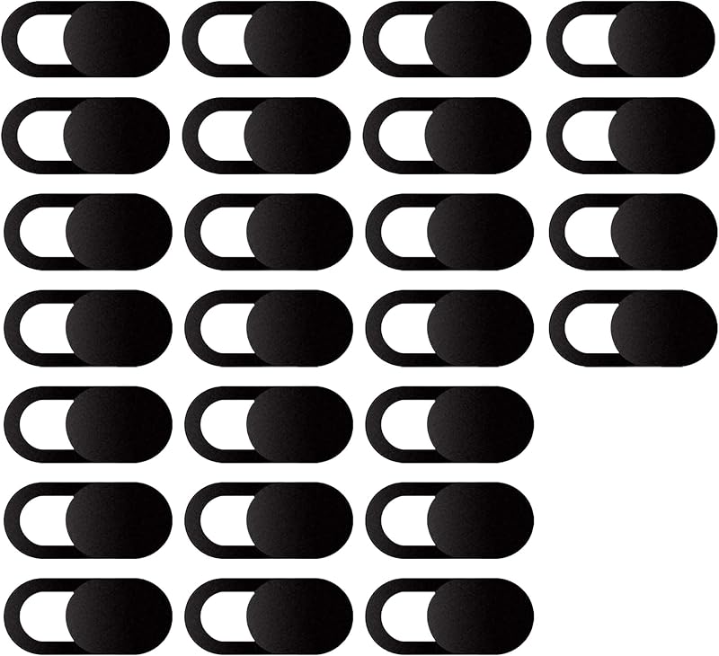 ReFind Webcam Cover 25 Pack Ultra Thin Laptop Camera Slider Privacy Sticker