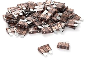 GOODSEN (60Pcs) 7.5 Amp Standard Car Fuses, 7.5A Automotive Fuses, Automotive Replacement Fuses(ATO/ATC), Blade Fuse for Car/RV/Truck/SUV/Motorcycle/Boat