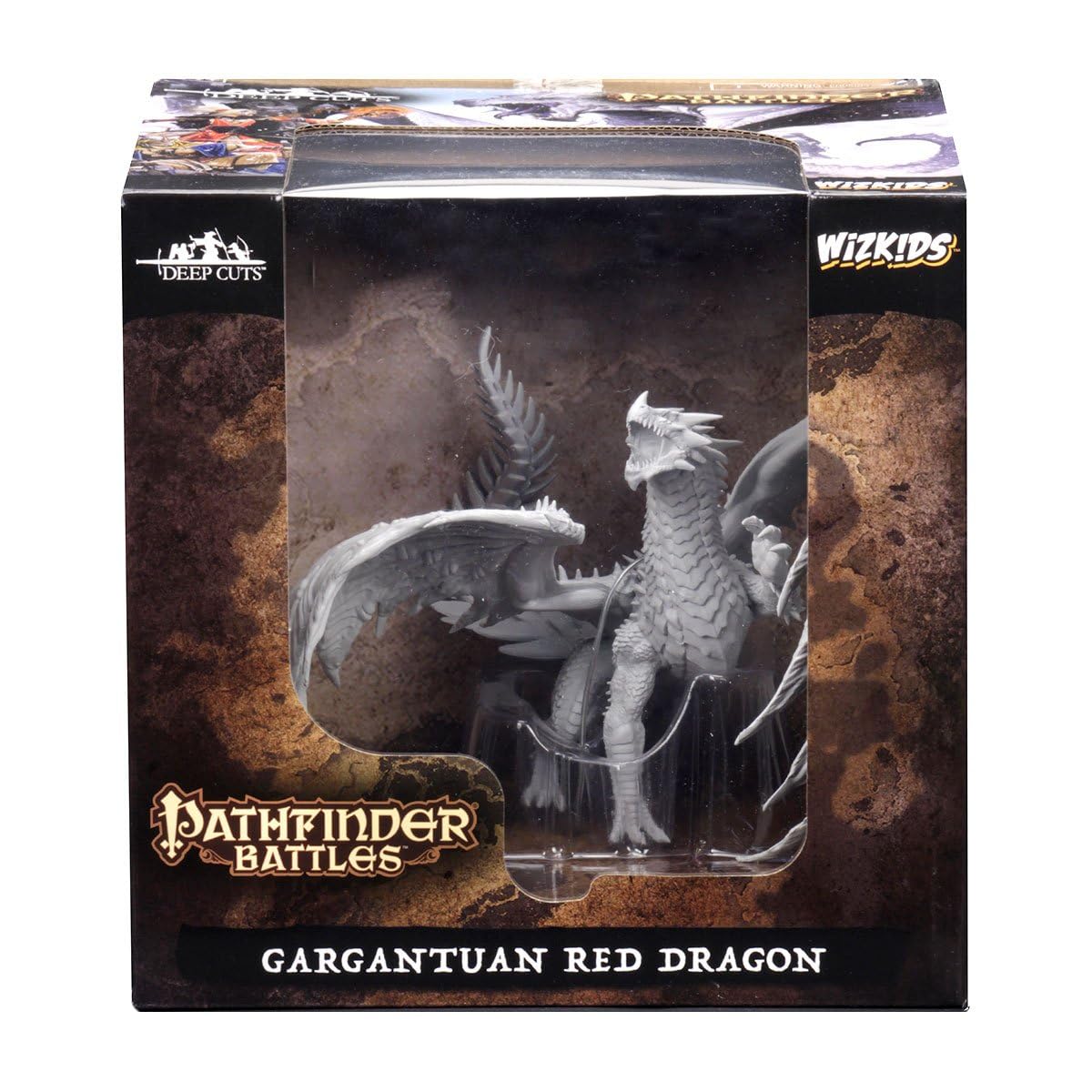 WizKids Pathfinder Battles Deep Cuts – Gargantuan Red Dragon