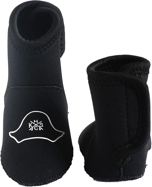 Kids Wetsuit Booties for Infant Toddler and Baby Pirate Booties Surf Water Socks (7)
