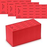 Kosiz 1000 Sheets 20 Bid Raffle Ticket Numbers