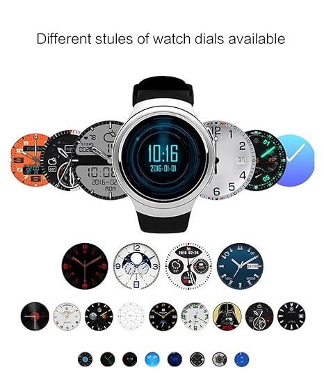 Amazon.com: Finow X3 ⌚ K9 reloj inteligente 3 G dual core ...