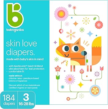 babyganics diapers size 3