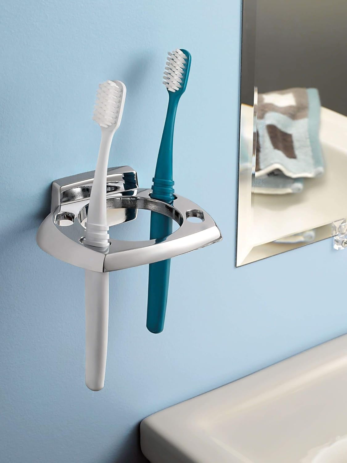 Moen P5860 Contemporary Donner Bathroom Towel Ring, Chrome - Towel Holder - 