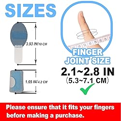 RonJea 5 Pcs Trigger Finger Splints: 5 Single