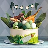 Astaron 32 Pcs Ball Cake Toppers Green Gold Foam Ball Decorations 2cm-4cm view 7