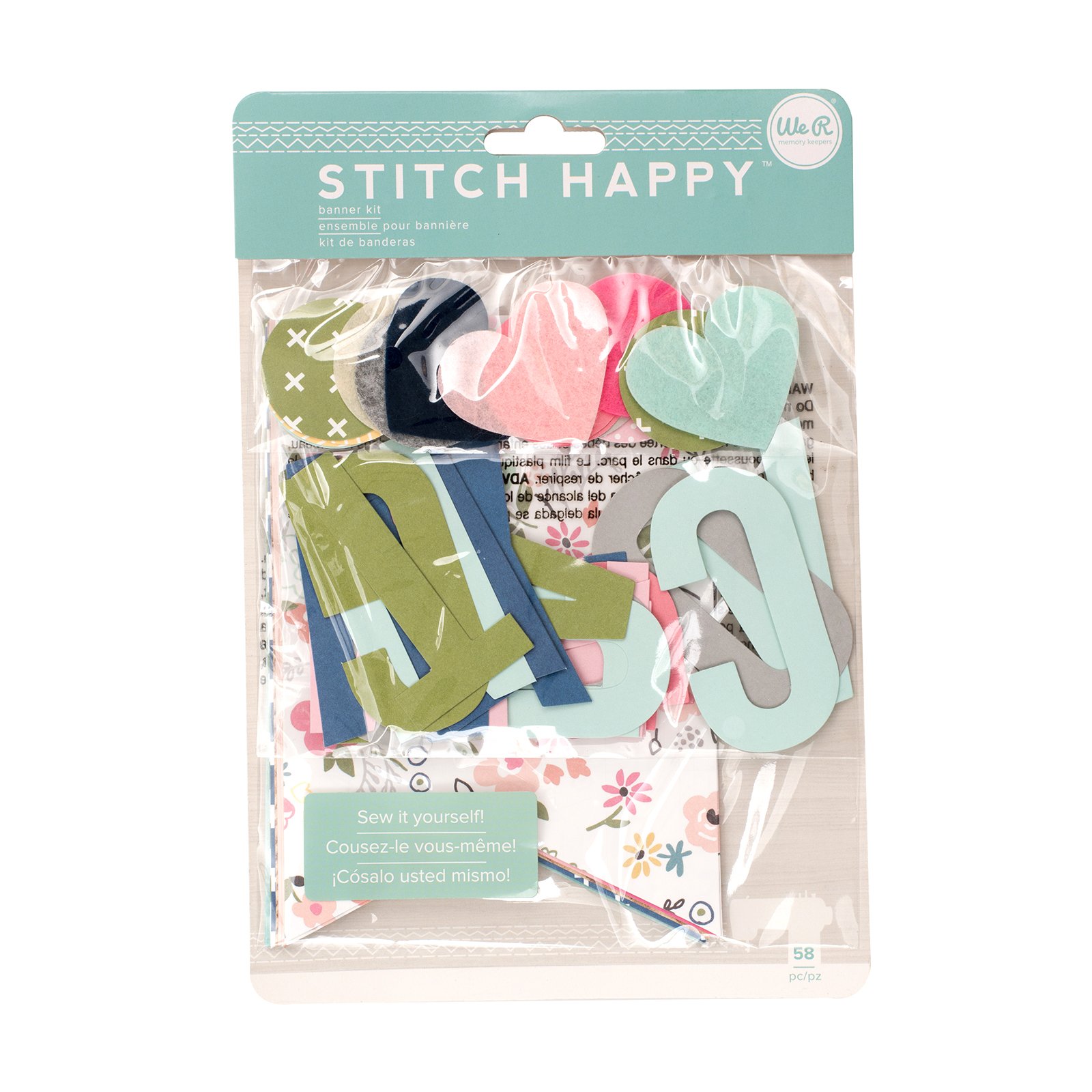 American Crafts 58 Piece Banner Kit