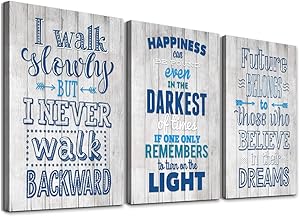 Motivational Quotes Wall Decor Canvas Art Prints Inspirational Motto Canvas Wall Art For Office Modern Wall Decorations For Living Room Kitchen Hang Pictures Artwork Bedroom Home Decoration Paintings