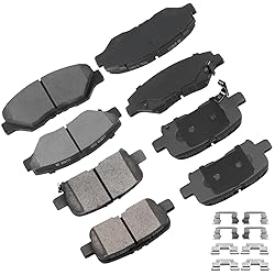 cciyu D943 D865 8pcs Front & Rear Ceramic Brake