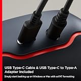 SanDisk 4TB Desk Drive USB Type-C External SSD Up to 1000 MB/s Desktop HDD view 5