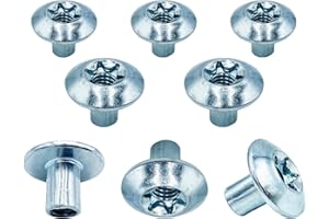 Fuoequl 5/16” Torx Barrel Nuts fit Trailer Door hasp 8 pcs (Nuts only)