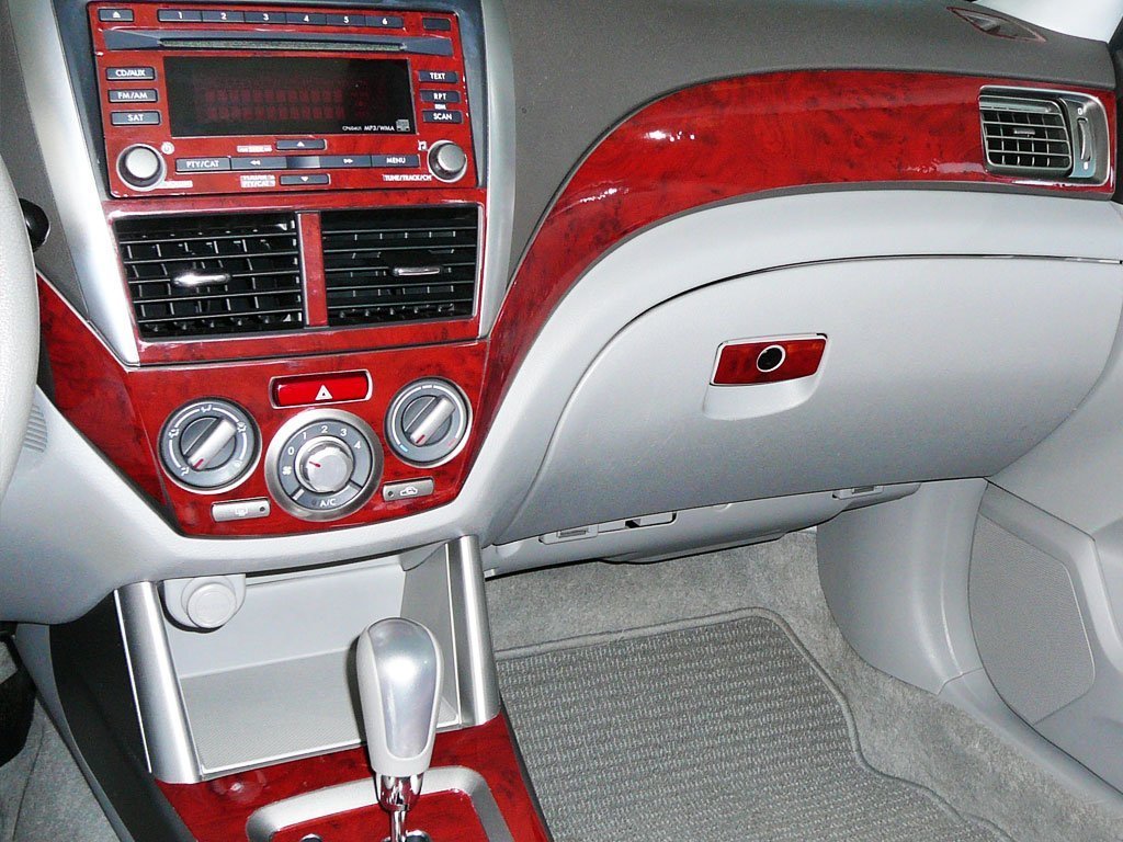 Rvinyl Rdash Dash Kit Decal Trim for Ford Fusion 20132017 Wood Grain