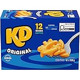 Kraft Dinner Original Macaroni and Cheese Dinner, 200g Box, 12 ct Case