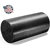 Yes4All Premium High Density Round PE Foam Roller for Physical Therapy, Pilates, Yoga, Stretching, Balance & Core Exercises with 4 Sizes (12, 18, 24 & 36 inch) - Multi Color