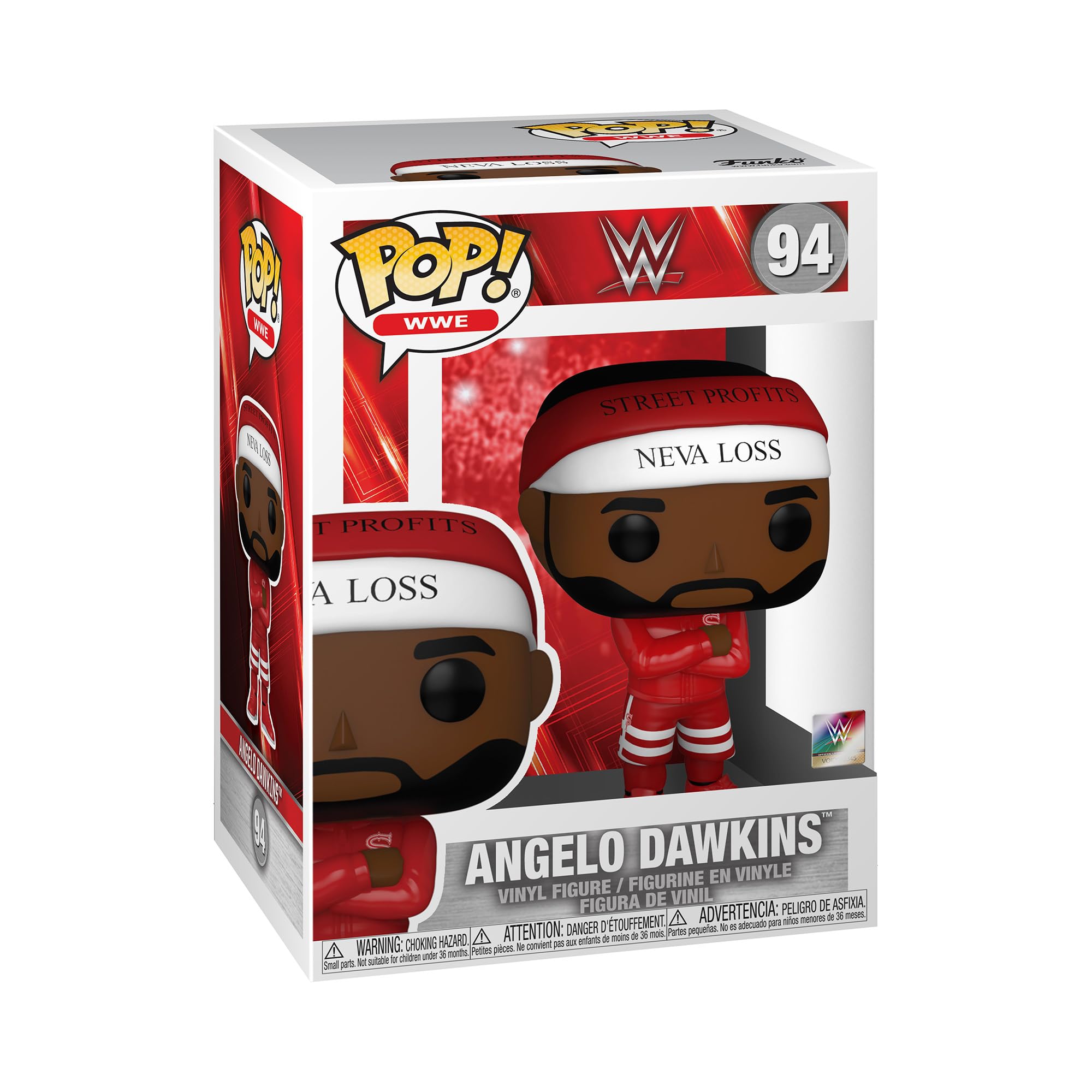 Funko POP! WWE: Street Profits - Angelo Dawkins - Collectable Vinyl Figure - Gift Idea - Official Merchandise - Toys for Kids & Adults - Sports Fans - Model Figure for Collectors and Display