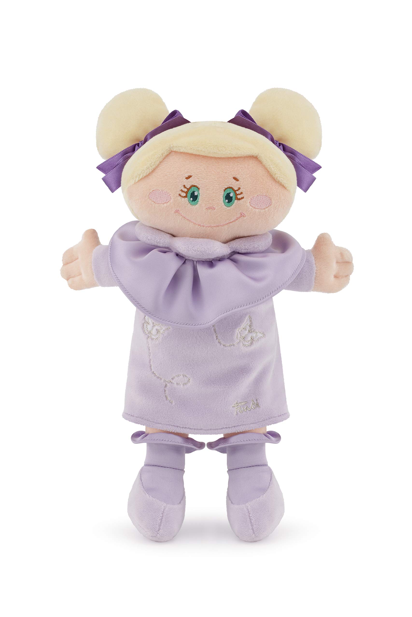 Trudi 64459 - Rag Doll blonde lavender dress cm 19x27x6