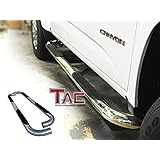 TAC 2015-2017 CHEVY COLORADO / GMC CANYON CREW CAB 3" Stainless Steel Side Bar Step Nerf Bars Running Boards