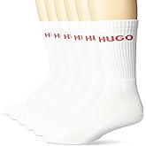 HUGO Men's Quarter Length Socks (6-Pack)