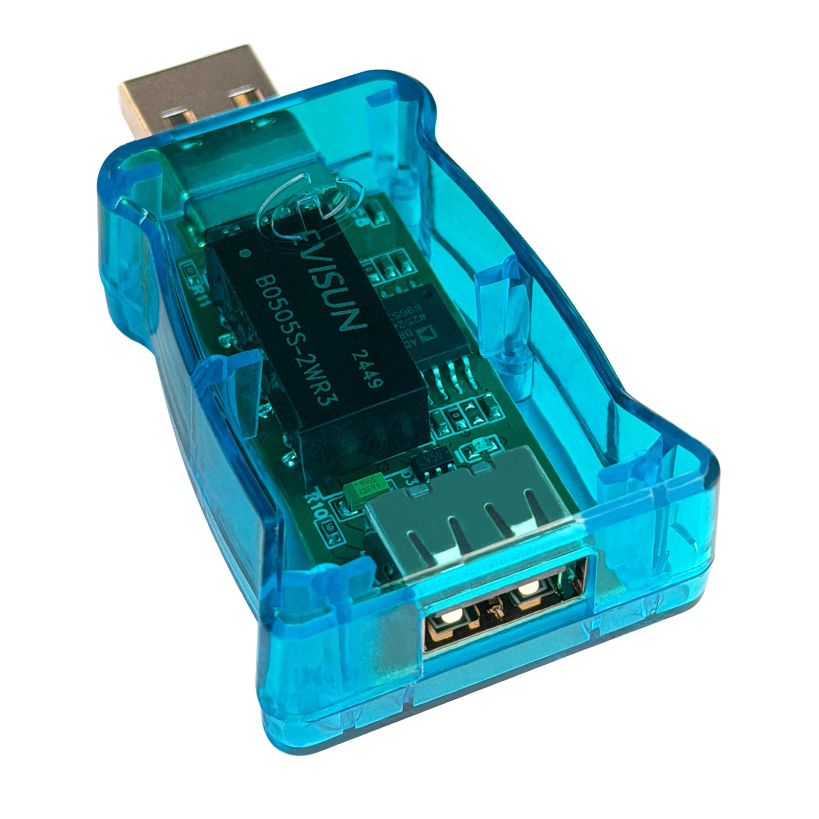 DSD TECH SH-G01A USB Isolator with ADUM3160 Chip 12M(Blue)