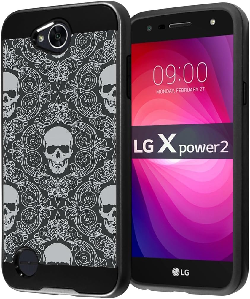 Best lg fiesta 2 phone case skulls