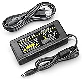 HPMN 12V 6A 72W Power Supply AC/DC Adapter AC 100-240V to DC 12V Converter 12 Volt 6 Amp Power Transformer with 5.5x2.5mm Output Jack for LED Strip Module Light