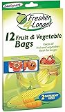 Sealapack2 X 12 Fruit & Vegetable Bags - Fresher 4 Longer - 2 Different Sizes
