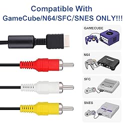 AV Cable Composite Video Cord Compatible with