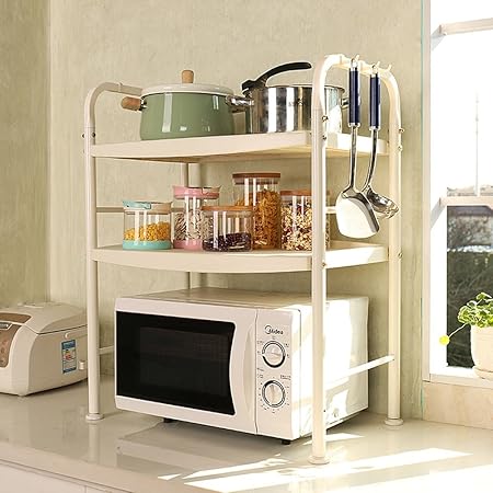 PIGE Estantes de Almacenamiento de Cocina, hornos microondas Multi ...