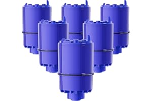 Faucet Mount Replacement Filter 6 pack, Fit for All PUR PLUS Pur Water Filter Replacement, Compatible with RF-3375 RF-9999 Pur Filter Replacement, By AVXBYR