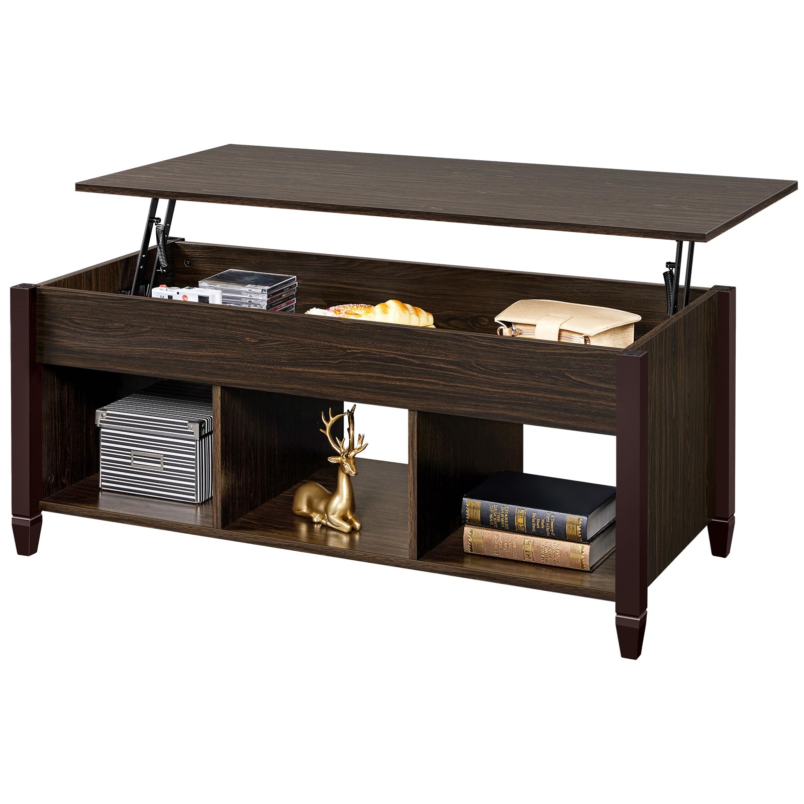 Mua Yaheetech Coffee Table, 47.5in Lift Up Coffee Table with Hidden ...