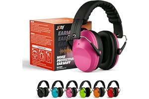 Jozy Noise Canceling Headphones for Kids, SNR 26dB Ear Protection for Autism, Sound Proof Sensory Muffs for Hearing, Concerts