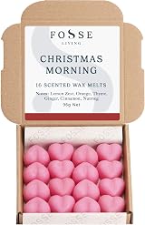 Fosse Living Christmas Morning 16 Pack Soy Wax Melts – Natural, Vegan, Plastic