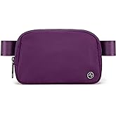 Pander Cross Body Fanny Pack for Women, Fashion Waist Packs, Crossbody Bags, Belt Bag with Adjustable Strap (Dahlia).