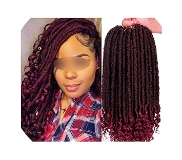 Amazon Com 10pc Goddess Faux Locs 16 18inch Crochet Braids