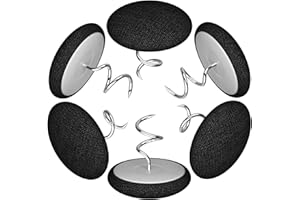 MAICOBI Bed Skirt and Upholstery Twist Pins – Flax Covered Button Pins for Securing Bed Skirts, Sofa Covers, Armchair Caddies, and Armrest Covers