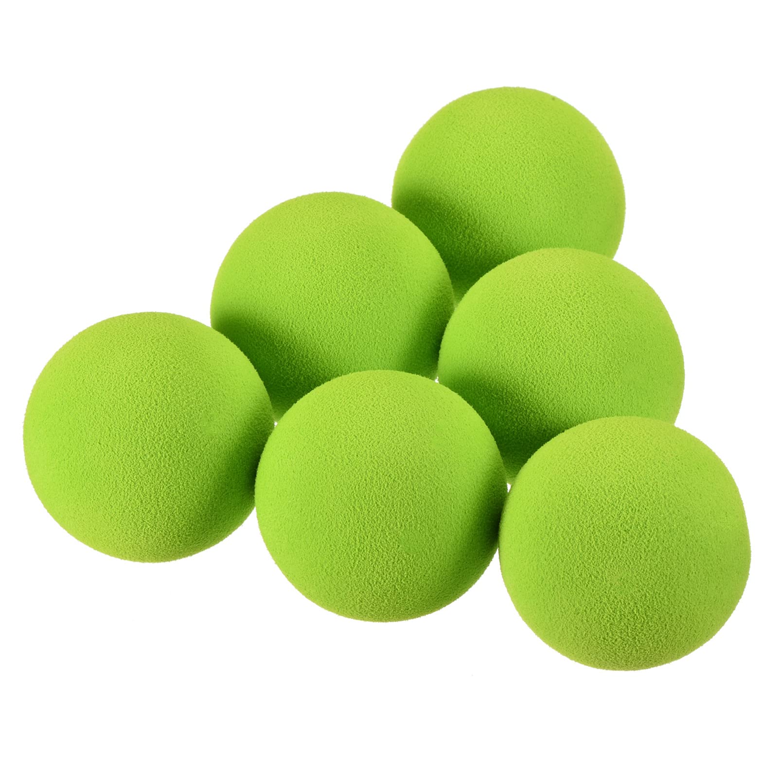 PATIKIL Golf Foam Balls, 10 Pack EVA Sponge 42mm Exercise Flight Swing Practice for Indoor Training, Green