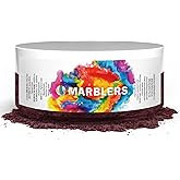 MARBLERS Purple Mica Powder [Wine] 1oz (28g) | Cosmetic Grade | Epoxy Resin Pigment | Dye | Non-Toxic, Vegan, Cruelty-Free | Lip Gloss, Nails, Body Butter | Bath Bomb, Candle & Soap Making